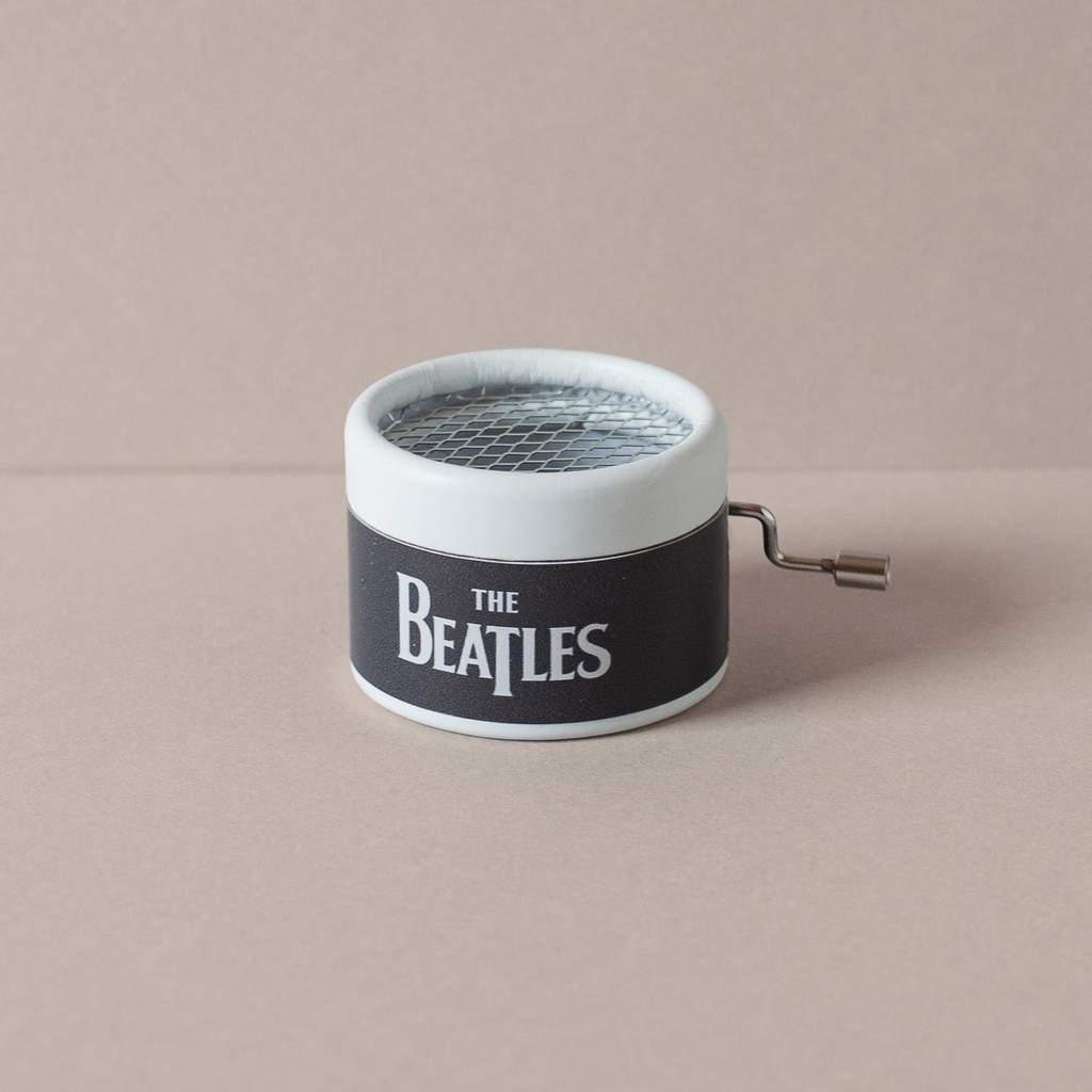 Caja musical redonda The Beatles